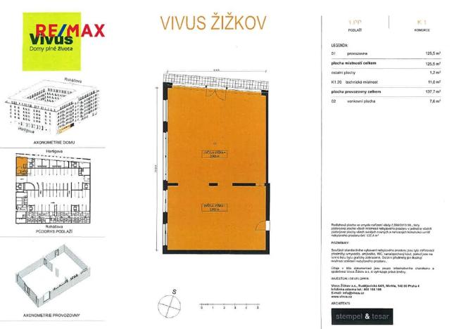 Pronájem restaurace, Praha - Žižkov, 137 m2