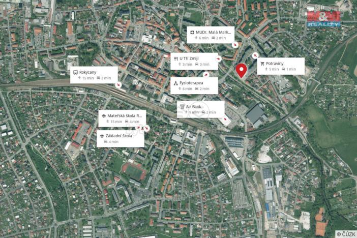 Prodej bytu 1+1, Rokycany - Nové Město, Horákova, 31 m2