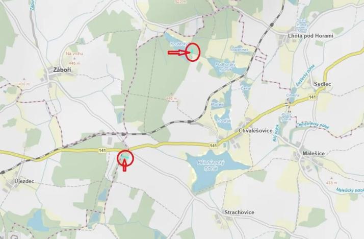 Prodej podílu lesa, Dříteň, 3282 m2