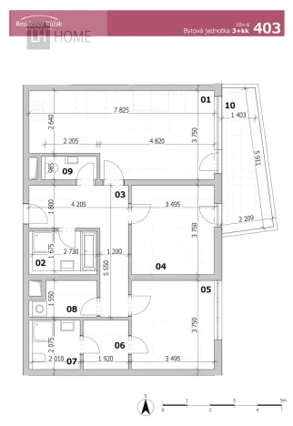 Prodej bytu 3+kk, Karlovy Vary, 91 m2