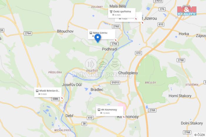 Prodej komerčního pozemku, Bakov nad Jizerou, 10160 m2