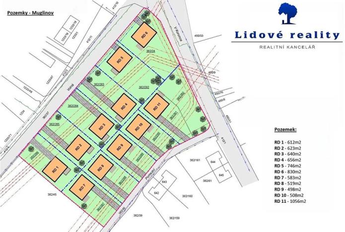 Prodej pozemku pro bydlení, Ostrava, Pomezní, 583 m2