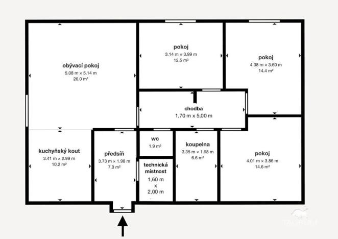 Prodej rodinného domu, Kornatice, 105 m2