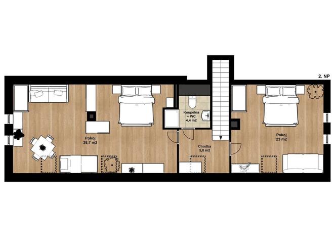 Prodej rodinného domu, Pecka, 300 m2