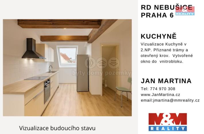 Prodej rodinného domu, Praha - Nebušice, Nebušická, 130 m2
