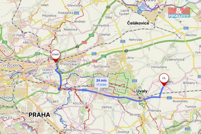 Prodej zahrady, Tuklaty, 1008 m2