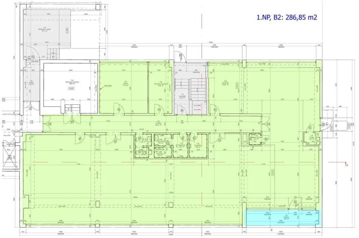Pronájem skladu, Praha - Prosek, Litvínovská, 287 m2