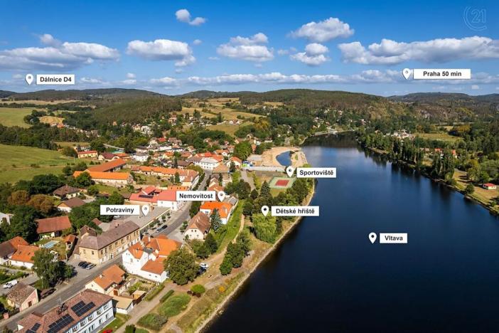 Prodej vícegeneračního domu, Kamýk nad Vltavou, 320 m2