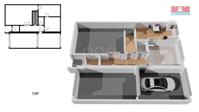 Prodej rodinného domu, Soběslav - Soběslav III, U Nového rybníka, 155 m2