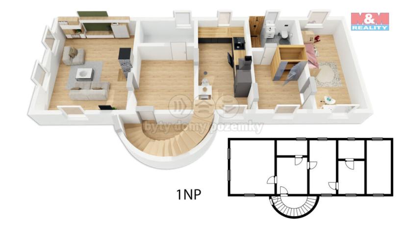 Prodej rodinného domu, Zbinohy, 168 m2