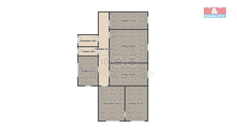 Prodej rodinného domu, Horní Slivno, 88 m2