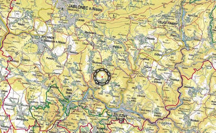 Prodej pole, Železný Brod, 2021 m2