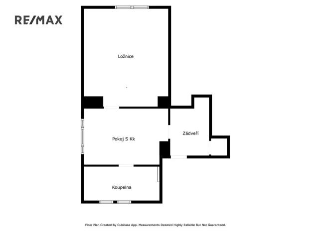 Pronájem bytu 2+kk, Praha - Modřany, Vojtova, 61 m2