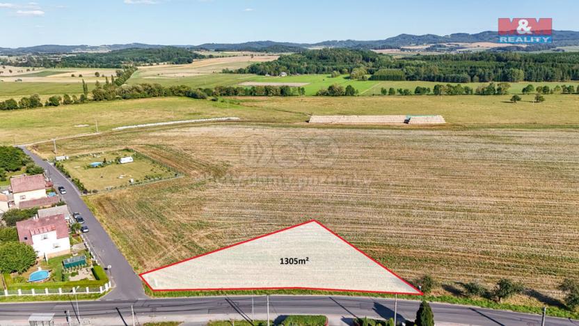 Prodej pozemku pro bydlení, Klatovy - Točník, 1305 m2