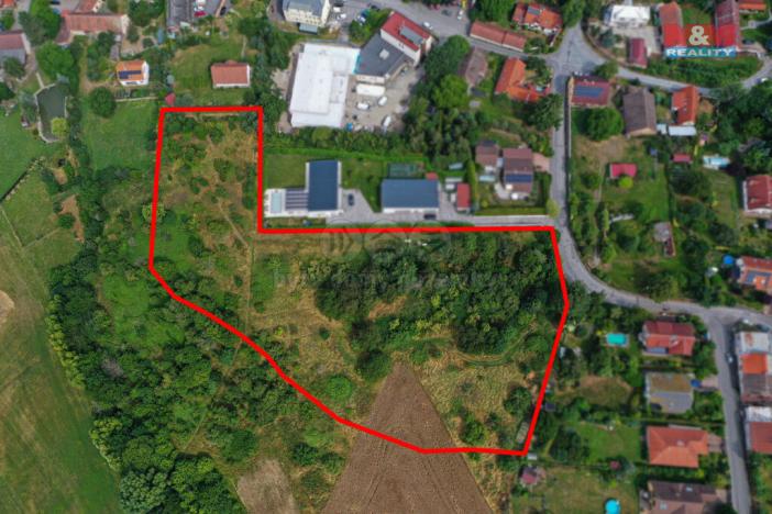 Prodej pozemku pro bydlení, Plzeň - Červený Hrádek, 9551 m2
