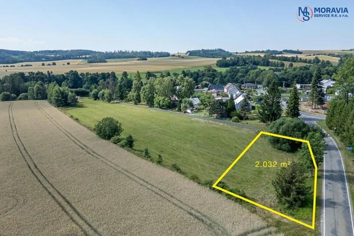 Prodej pozemku pro bydlení, Rudná pod Pradědem, 2032 m2