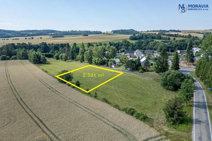 Prodej pozemku pro bydlení, Rudná pod Pradědem, 2032 m2