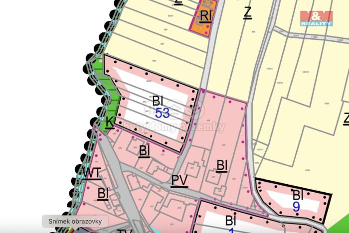 Prodej zahrady, Lhota, 652 m2