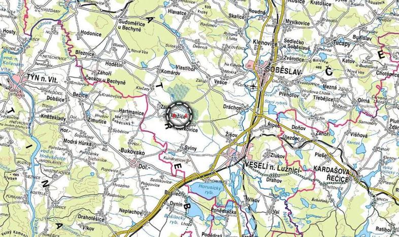 Prodej louky, Borkovice, 19761 m2