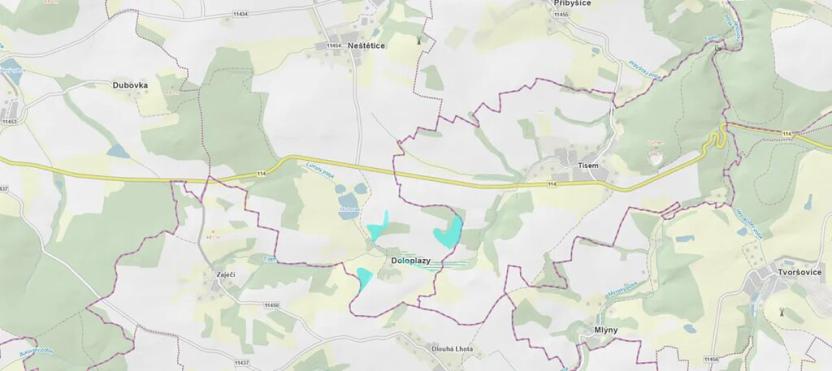 Prodej podílu pozemku, Neveklov, 9639 m2