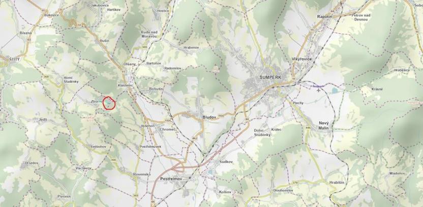 Prodej lesa, Zborov, 6700 m2