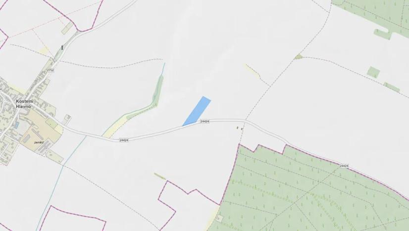 Prodej podílu pole, Kostelní Hlavno, 7399 m2