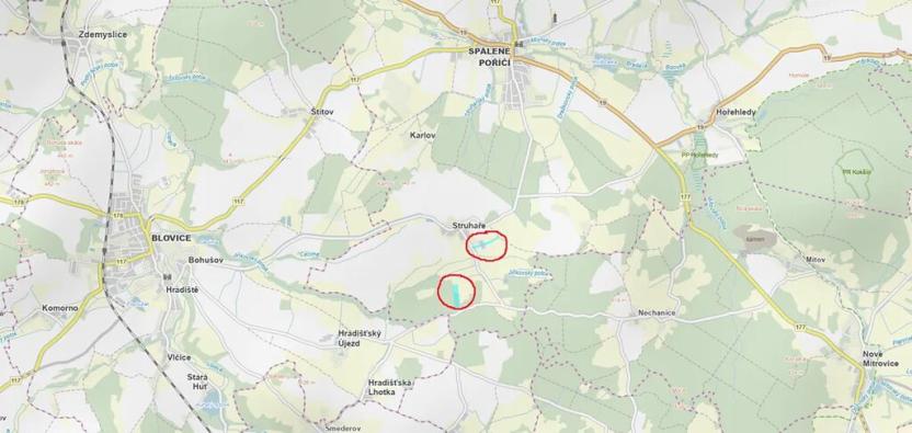 Prodej podílu pozemku, Spálené Poříčí, 3595 m2