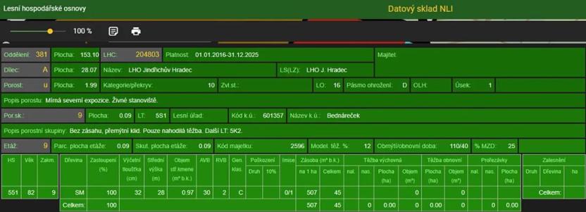 Prodej lesa, Bednáreček, 19864 m2