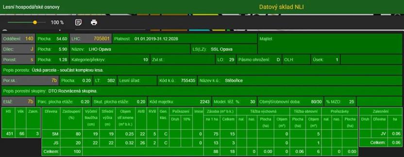 Prodej lesa, Stěbořice, 12789 m2