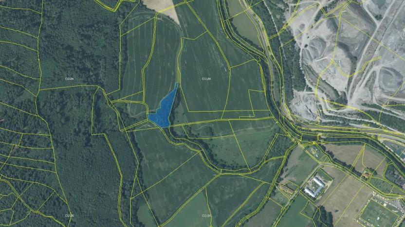 Prodej podílu lesa, Heřmánky, 845 m2