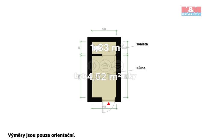 Prodej zahrady, Tachov, 418 m2