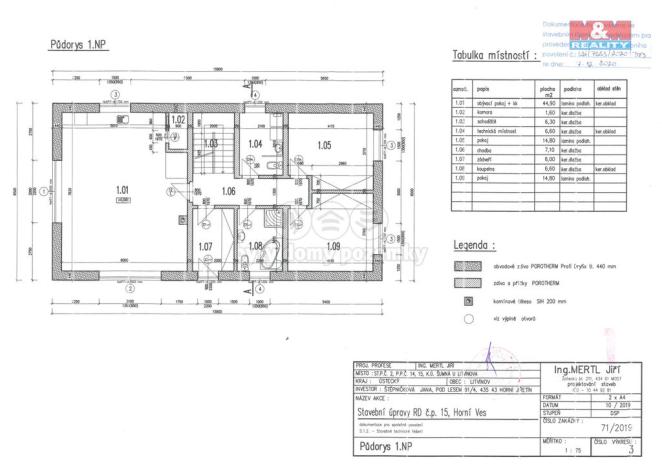 Prodej pozemku pro bydlení, Litvínov - Šumná, 1259 m2
