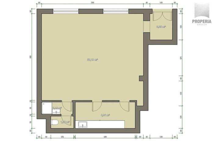 Prodej bytu 1+kk, Brno, Sentická, 68 m2