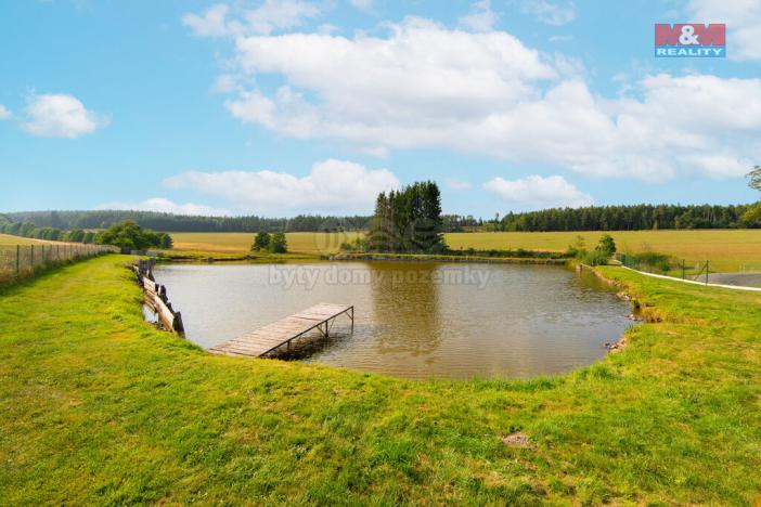 Prodej rybníku, Olbramov - Zádub, 6672 m2