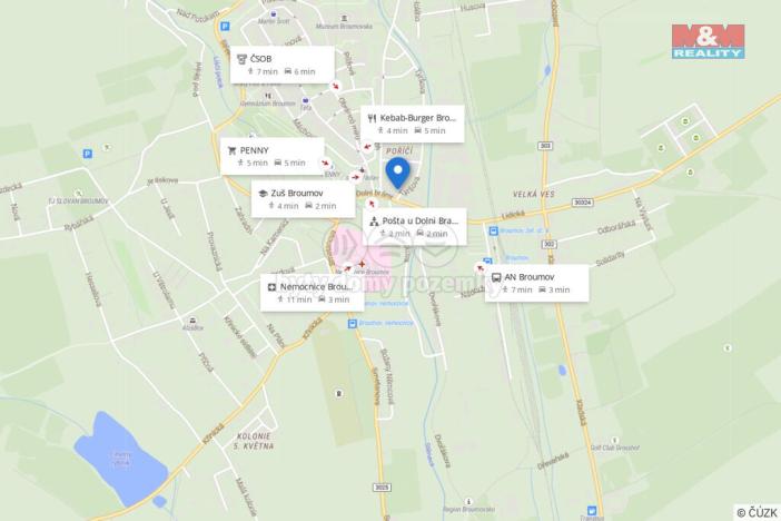 Prodej činžovního domu, Broumov - Poříčí, Tyršova, 421 m2