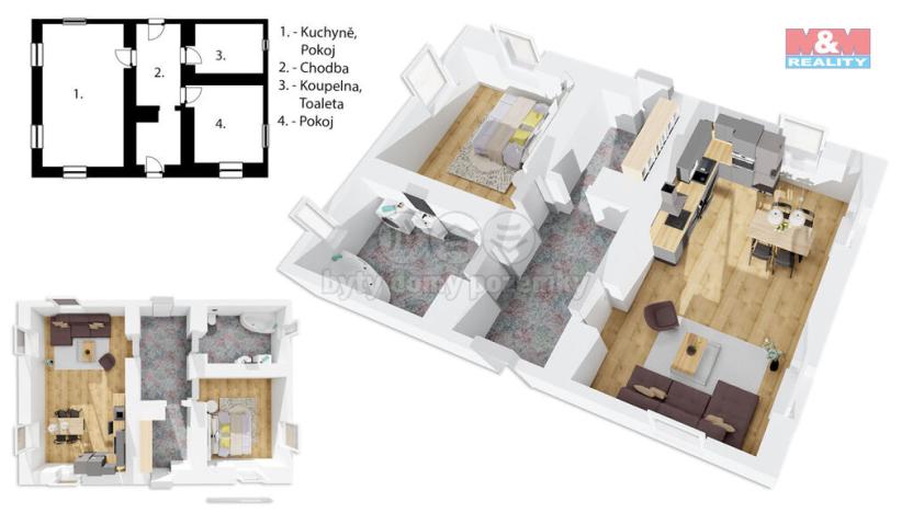 Prodej pozemku pro bydlení, Strašín, 2490 m2