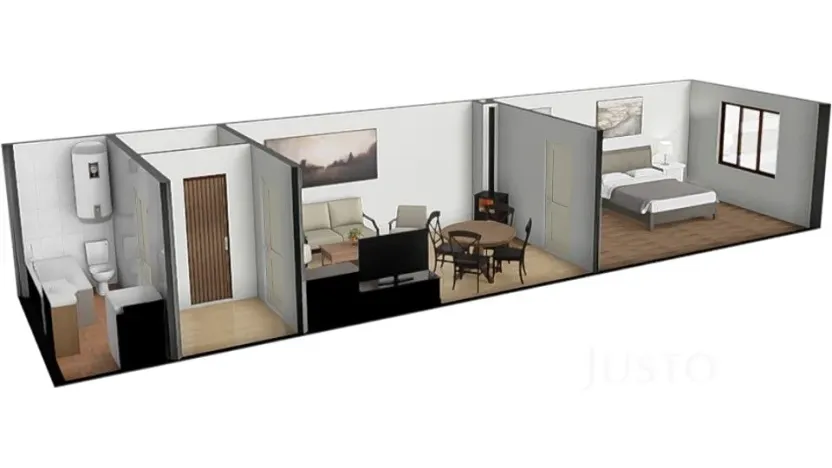 Prodej rodinného domu, Lhenice, 61 m2