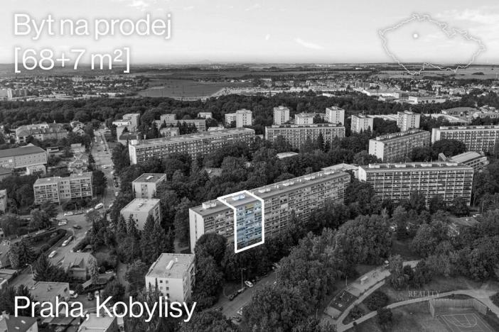 Prodej bytu 3+kk, Praha - Kobylisy, Třeboradická, 68 m2