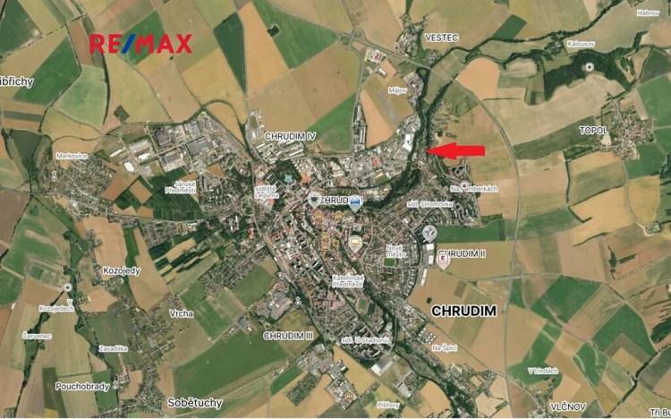 Prodej pozemku pro bydlení, Chrudim, 1345 m2