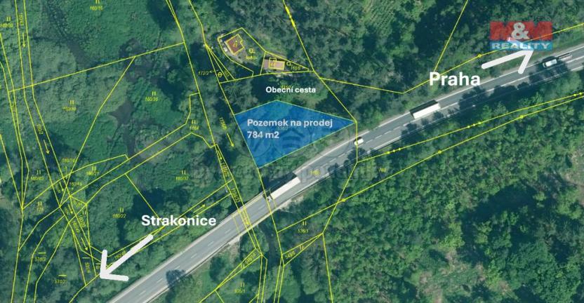 Prodej pozemku, Přešťovice - Brusy, 784 m2