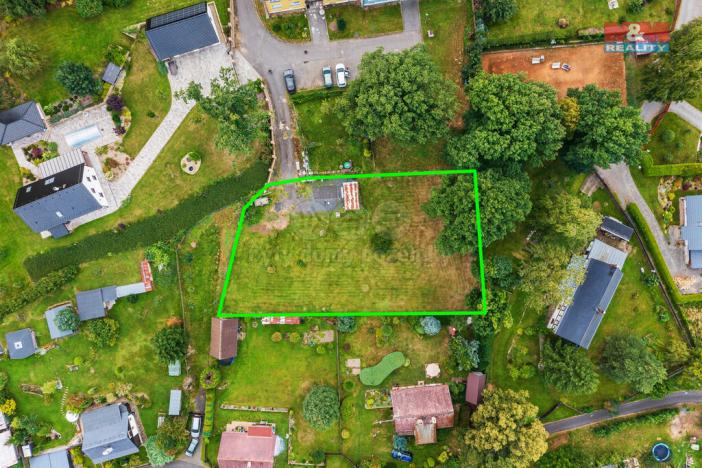 Prodej pozemku pro bydlení, Růžová, 1380 m2