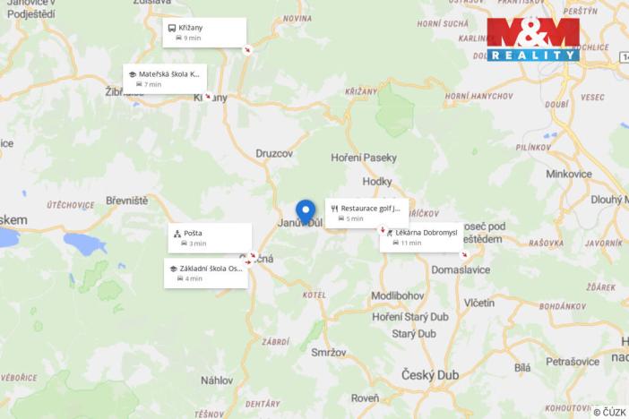 Prodej zemědělské usedlosti, Janův Důl, 134 m2