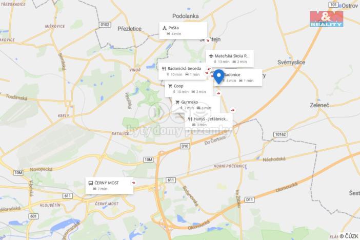 Prodej pozemku pro bydlení, Radonice, 1393 m2