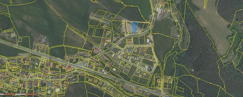 Prodej pozemku pro bydlení, Obory, 1184 m2