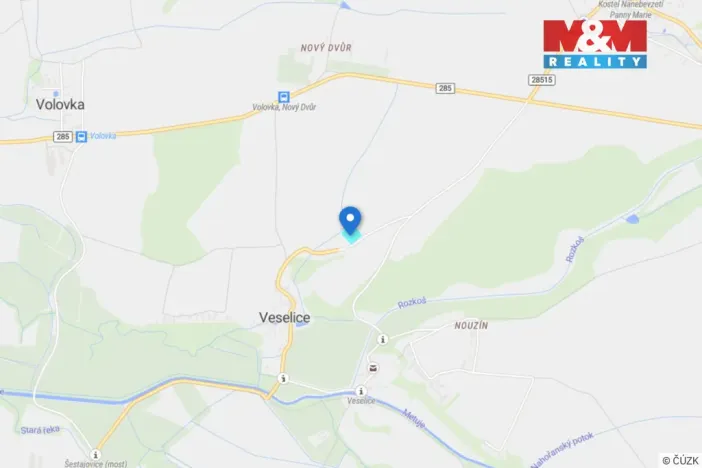 Prodej pozemku pro bydlení, Velká Jesenice - Veselice, 1867 m2