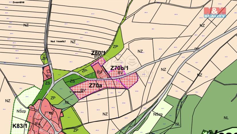 Prodej pozemku pro bydlení, Velká Jesenice - Veselice, 1867 m2