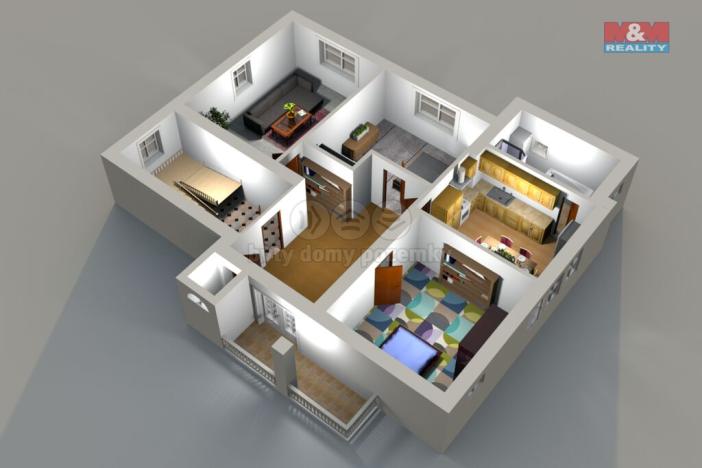 Prodej rodinného domu, Vrdy, U Sokolovny, 210 m2