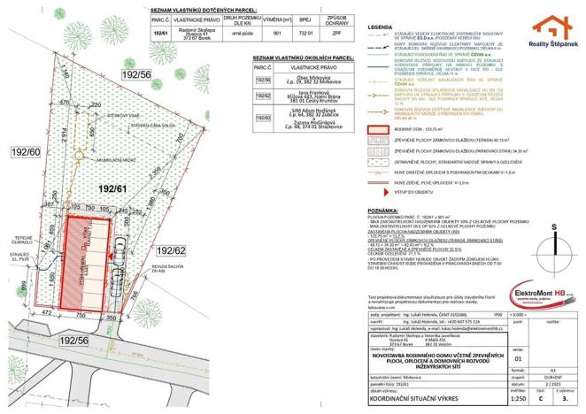 Prodej pozemku pro bydlení, Mirkovice, 901 m2