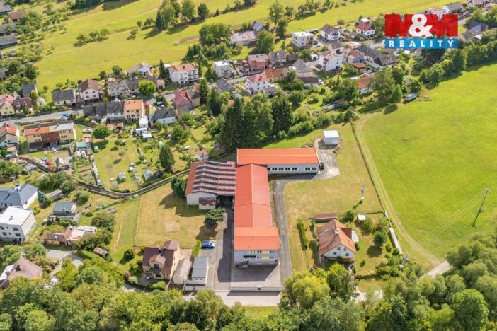 Prodej výrobních prostor, Postřekov - Mlýnec, 1605 m2