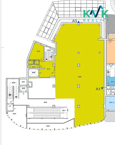 Pronájem obchodního prostoru, Karlovy Vary, T. G. Masaryka, 397 m2